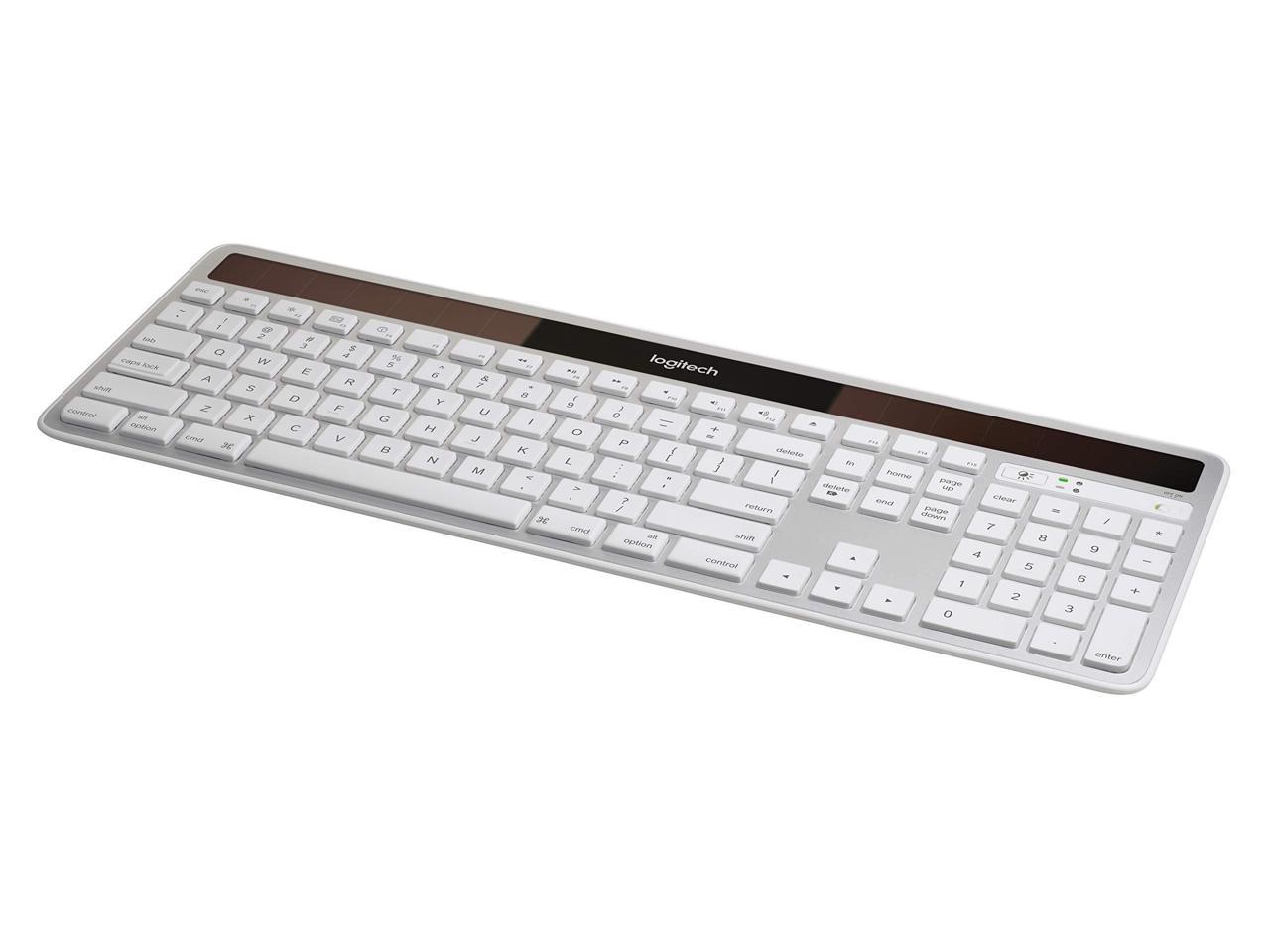 NEW Logitech 920-003472 K750 Thin Solar Wireless Keyboard KB for MAC SILVER