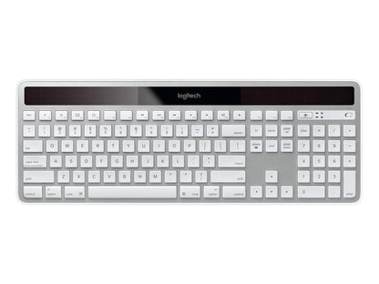 NEW Logitech 920-003472 K750 Thin Solar Wireless Keyboard KB for MAC SILVER