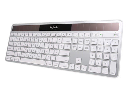 NEW Logitech 920-003472 K750 Thin Solar Wireless Keyboard KB for MAC SILVER
