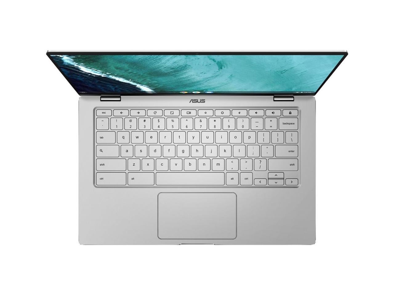 ASUS Chromebook Flip C434 2-in-1 Laptop 14" Touchscreen FHD 4-Way NanoEdge Intel m3-8100Y, 8GB RAM 64GB eMMC Chrome OS