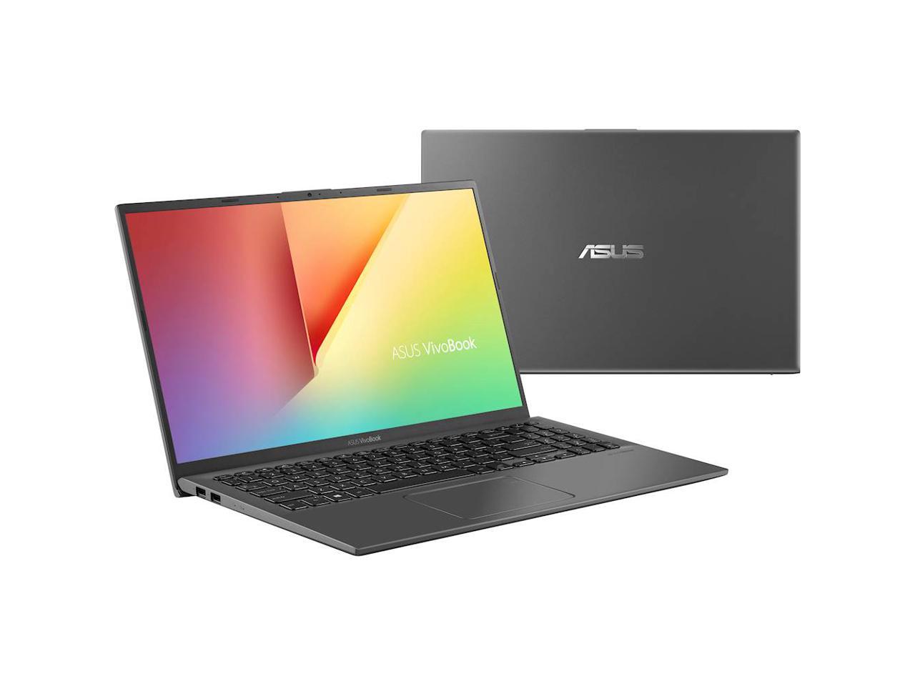 ASUS VivoBook F512DA-RS36 15.6" FHD Laptop, AMD Ryzen 3 3200U Dual-Core 2.6GHz, 8GB RAM, 256GB SSD, Radeon Vega 3, Windows 10 - Slate Gray