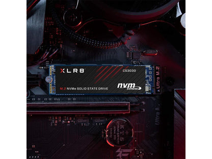 PNY XLR8 CS3030 250GB M.2 Nvme Internal Solid State Drive (SSD) - M280CS3030-250-Rb