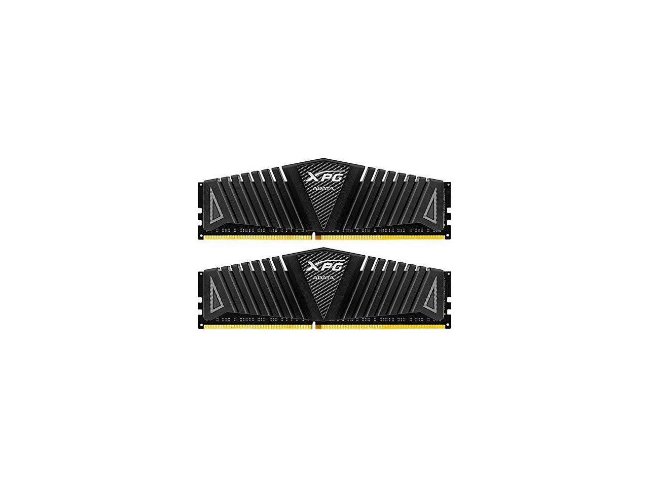 XPG Z1 DDR4 3200MHz (PC4 25600) 32GB (2x16GB) 288-Pin Memory Modules, Black (AX4U3200316G16F-DBZ)
