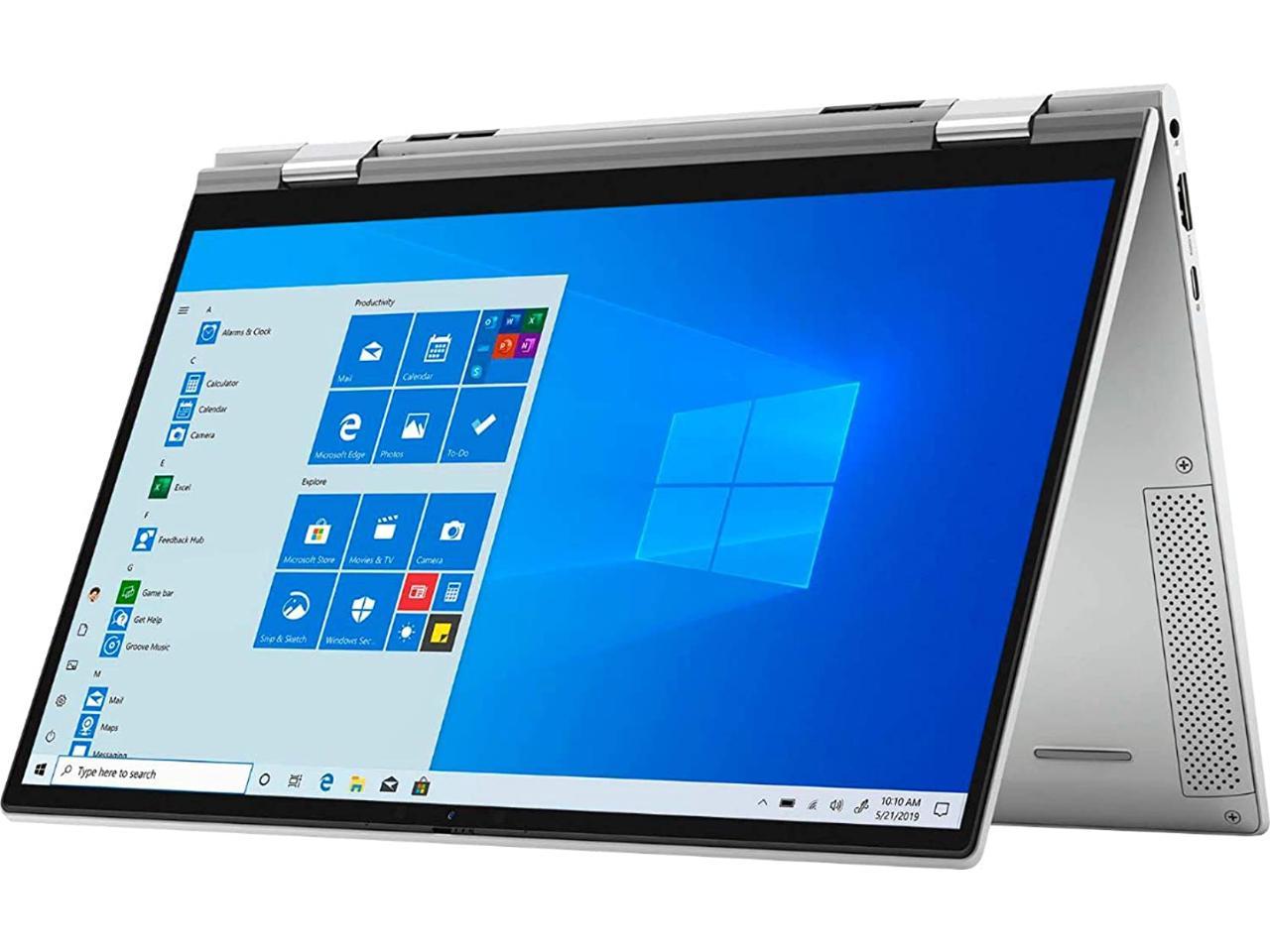 Dell - Inspiron 13 7000 2-in-1 - 13.3" Touch-Screen Laptop - Intel Core i5 - 8GB Memory - 512GB SSD + 32GB Optane - Silver - i7300-5395SLV-PUS