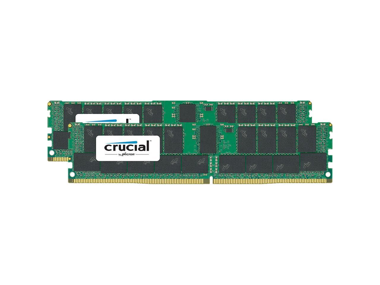 Crucial 64GB (2 x 32GB) 288-Pin DDR4 2666 (PC4 21300) RDIMM Desktop Memory Model CT2K32G4RFD4266