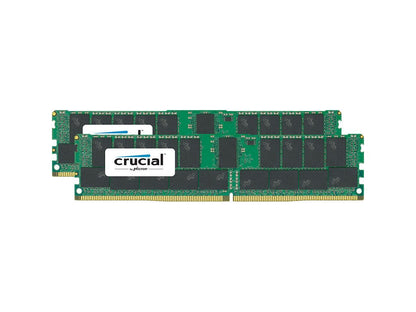 Crucial 64GB (2 x 32GB) 288-Pin DDR4 2666 (PC4 21300) RDIMM Desktop Memory Model CT2K32G4RFD4266