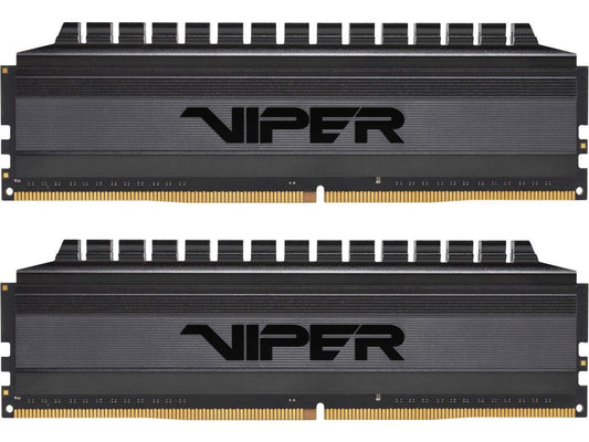 Patriot Viper 4 Blackout Series 8GB (2 x 4GB) 288-Pin DDR4 SDRAM DDR4 3200 (PC4 25600) AMD Compatible Desktop Memory Model PVB48G320C6K