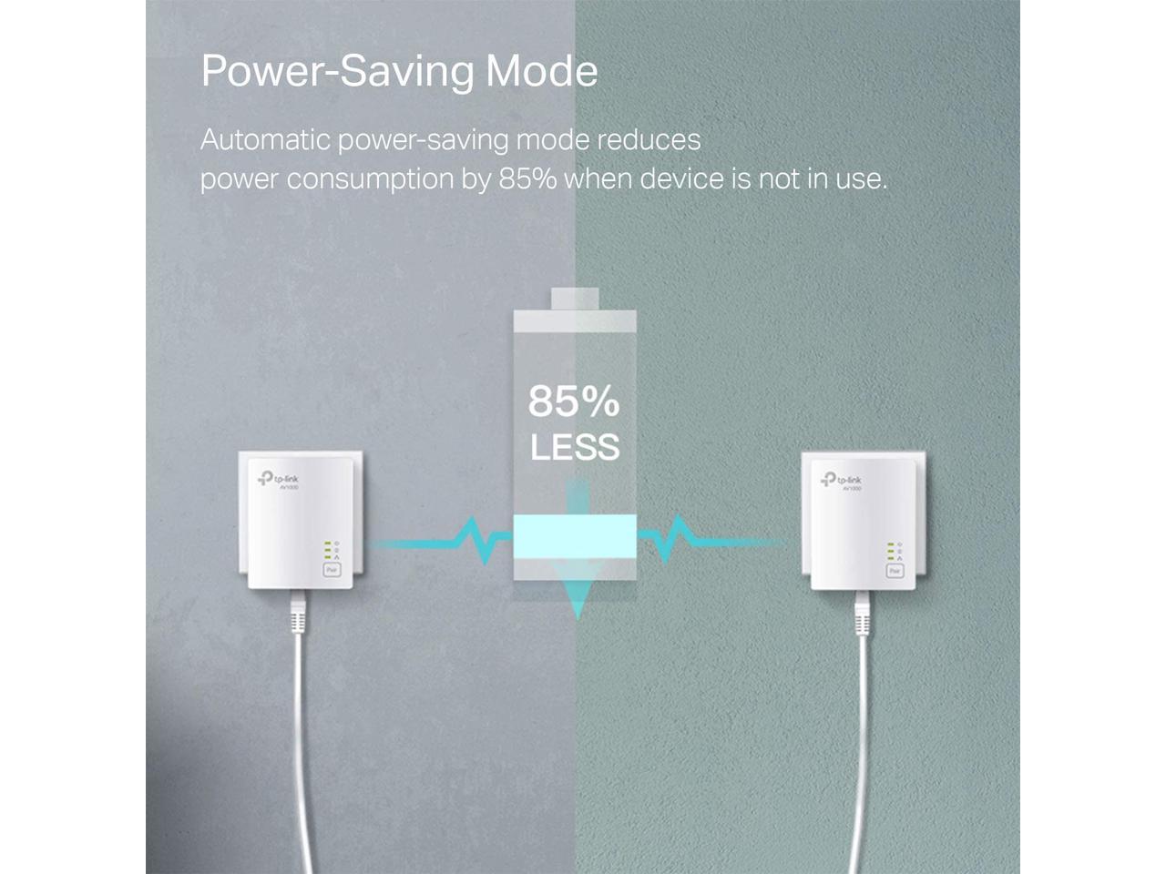 TP-Link TL-PA7017 KIT AV1000 Gigabit Powerline Starter Kit Up to 1Gbps