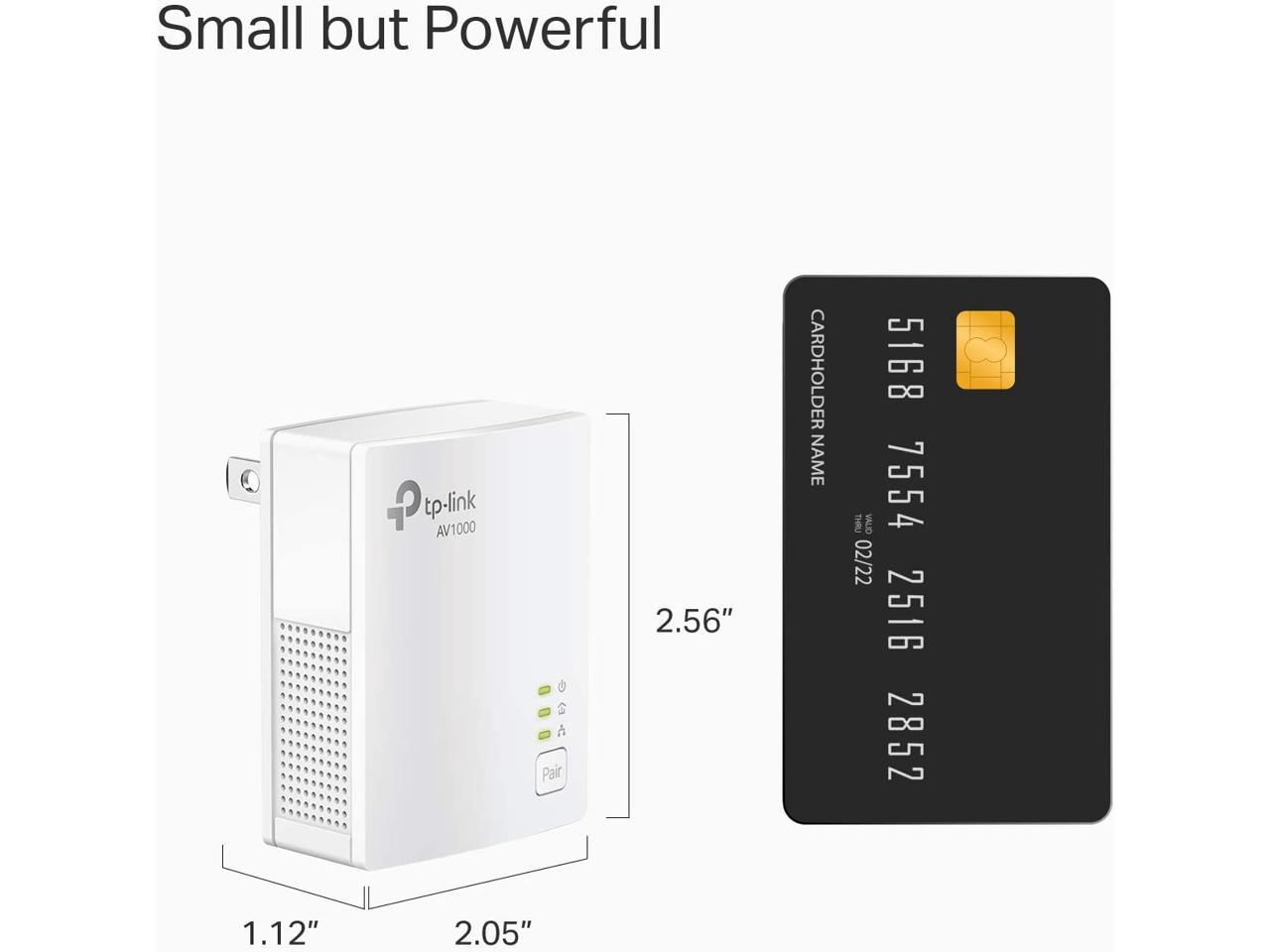 TP-Link TL-PA7017 KIT AV1000 Gigabit Powerline Starter Kit Up to 1Gbps
