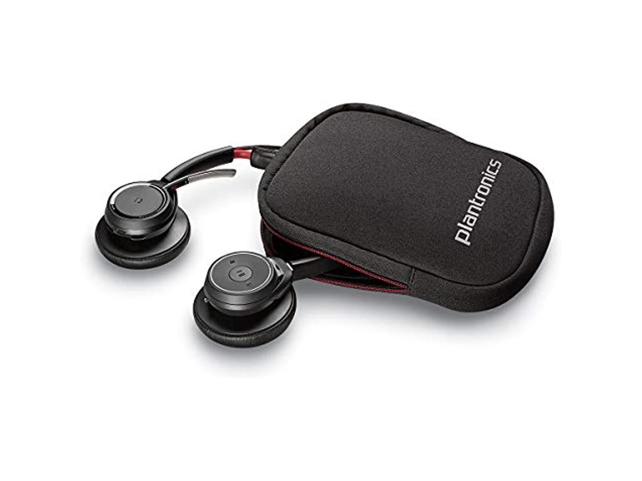 Plantronics Voyager Focus UC Stereo Bluetooth Headset With Active Noise Canceling (ANC) - Stereo - Wireless - Bluetooth - 147.6 ft - Over-the-head - Binaural - Circumaural - Noise Cancelling ...