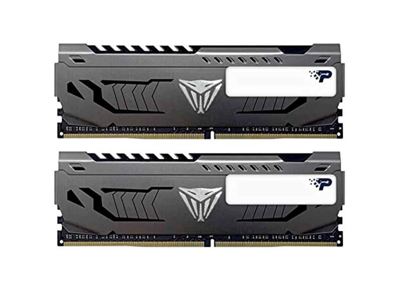 Patriot Viper Steel 16GB (2 x 8GB) 288-Pin DDR4 3000MHz (PC4 24000) Desktop Memory Model PVS416G300C6K