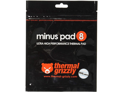 Thermal Grizzly Minus Pad 8 Thermal Pad, 120 × 20 × 1.0 mm, 2-Pack