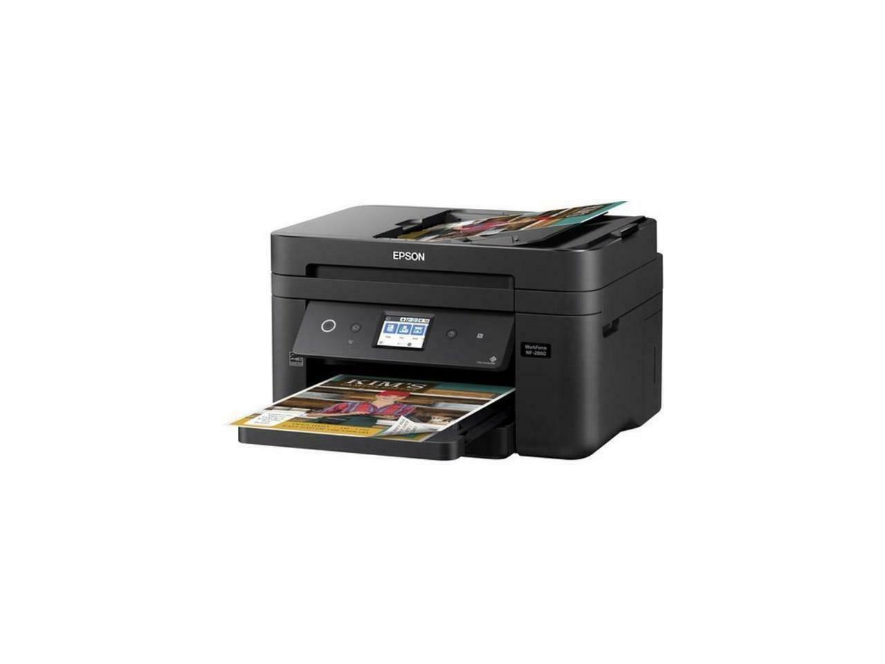 Epson WorkForce WF-2860 Wireless All-In-One Color Inkjet Printer