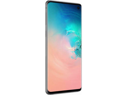 Samsung Galaxy S10 G973 128GB Unlocked GSM LTE Phone with Triple 12 MP + 12 MP + 16 MP Rear Camera - Prism White (International Version)