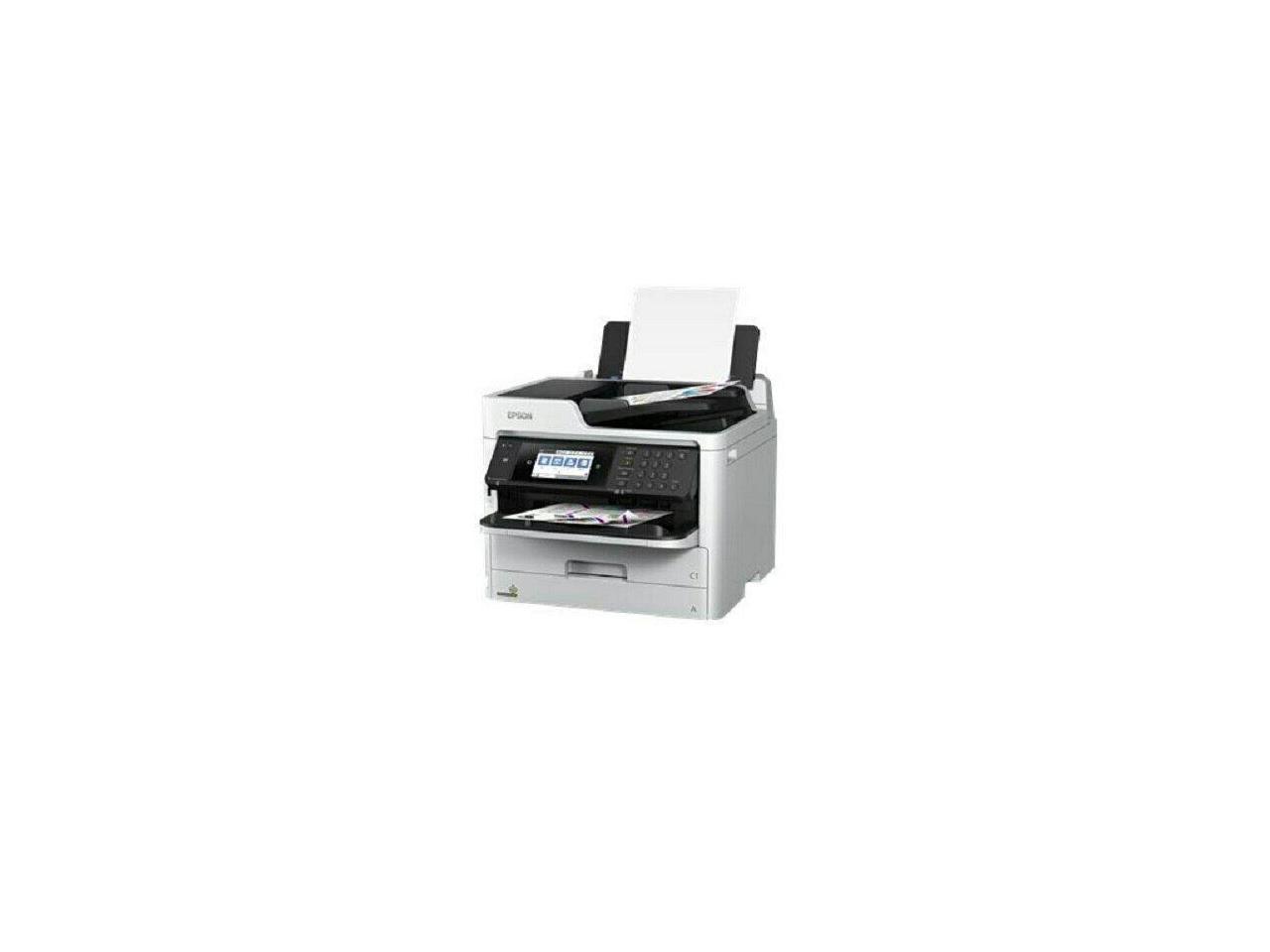 Epson - C11CG03201 - Epson WorkForce Pro WF-C5710 Inkjet Multifunction Printer - Color - Copier/Fax/Printer/Scanner -