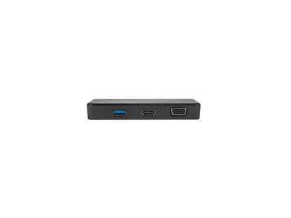Targus VersaLink Universal Dual Video Travel Dock - TAA Compliant - for Notebook/Tablet PC/Desktop PC - USB 3.0 - 2 x USB Ports - 2 x USB 3.0 - Network (RJ-45) - HDMI - VGA - Wired - TAA Compliant