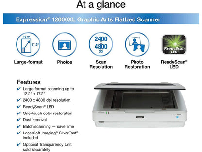 Epson Expression 12000XL Graphic Arts Scanner