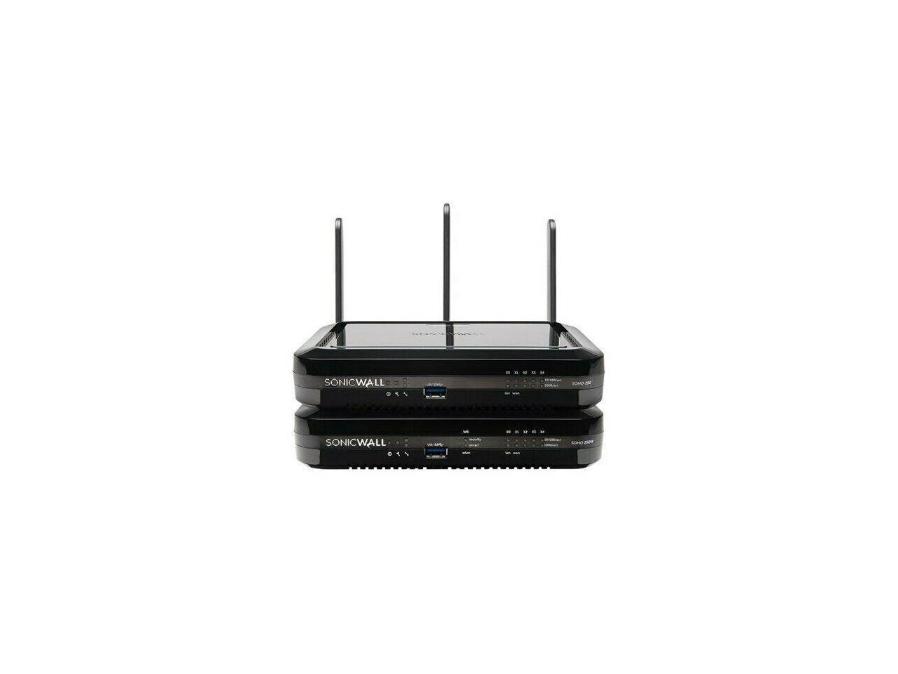 Dell SonicWALL - 02-SSC-1815 - SonicWall SOHO 250 Network Security/Firewall Appliance - 5 Port - 1000Base-T - Gigabit