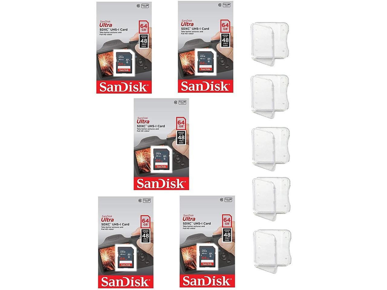 San Disk SDSDUNB-016G-GN3IN Ultra 16GB SD SDHC Memory Flash Card UHS-I Class 10 Read Speed