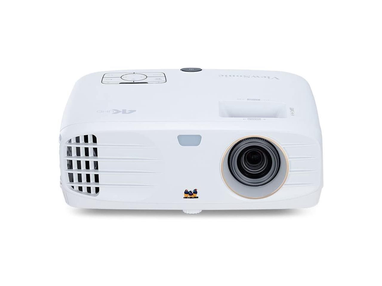ViewSonic True 4K Projector with 3500 Lumens HDR Support and Dual HDMI for Home Theater Day and Night, Stream Netflix with Dongle (PX747-4K)