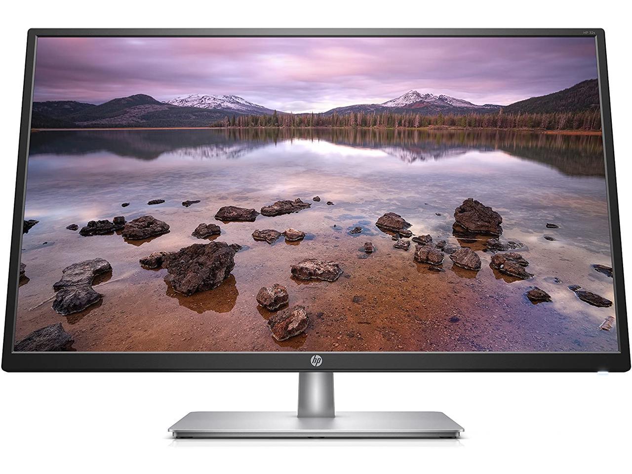 HP 31.5" Full HD Display with Tilt Adjustment - 16:9 - 1920 x 1080 - LED Backlit - Anti-Glare - 250 Nit