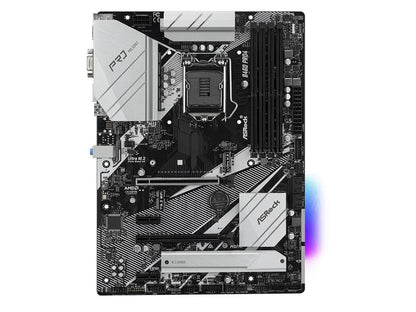 ASRock B460 PRO4 LGA 1200 Intel B460 SATA 6Gb/s ATX Intel Motherboard