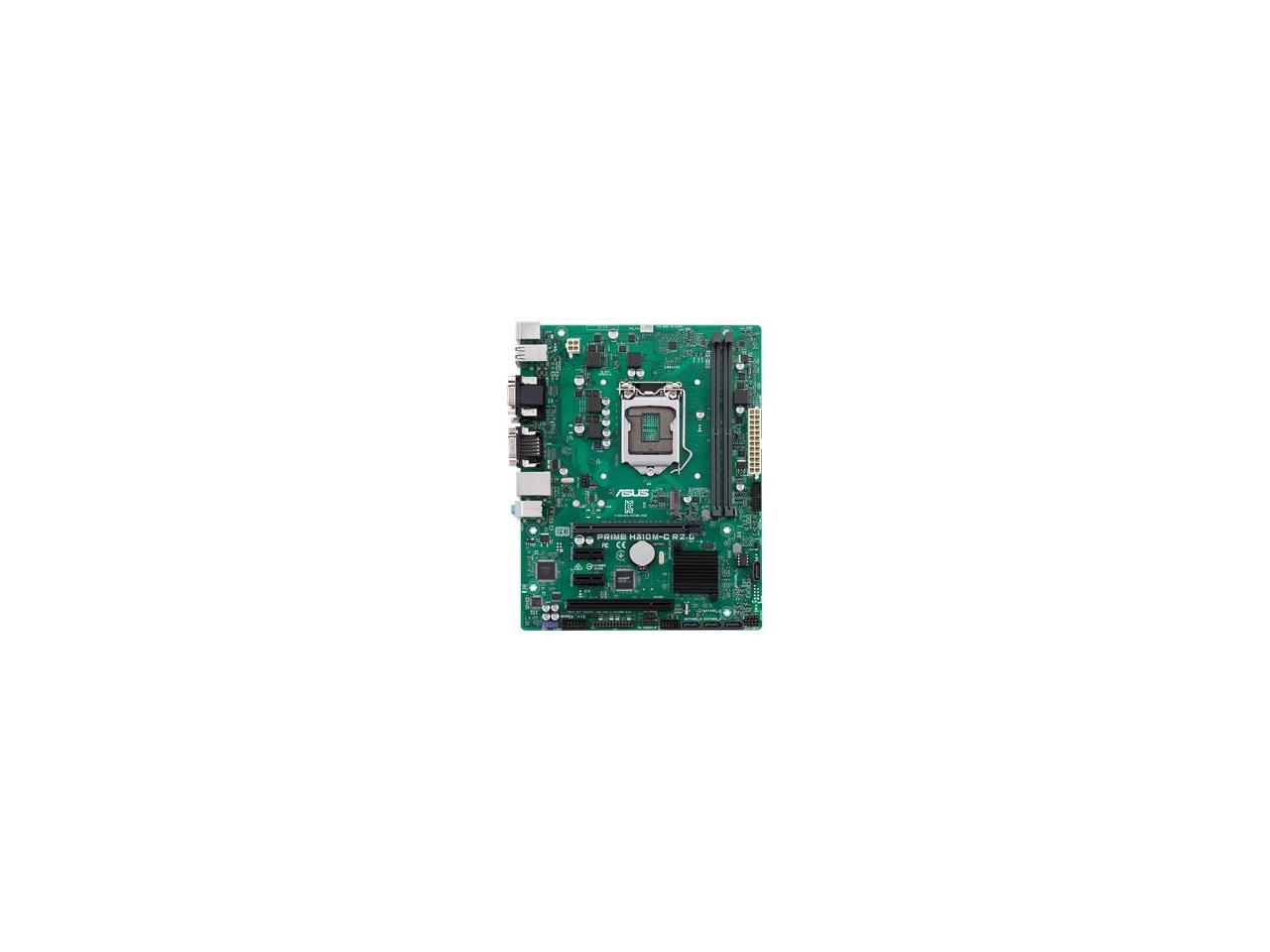 ASUS Prime H310M-C R2.0/CSM-SI LGA 1151 (300 Series) Intel H310 SATA 6Gb/s uATX Intel Motherboard