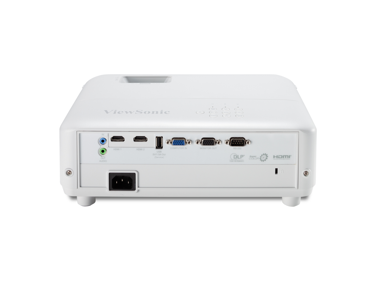 ViewSonic PG701WU 3500 Lumens WUXGA Projector with Vertical Keystone Dual 3D Ready HDMI Inputs and Low Input Latency for Home and Office