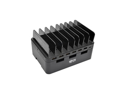 Tripp Lite U280-007-CQC-ST 7-Port Usb Charging Station Hub With Quick Charge 3.0, Usb-C Port, Device Storage, 5V 4A (60W) Usb Charge Output - Power Adapter - 60 Watt - 4 A - 7 Output Connectors (6 X