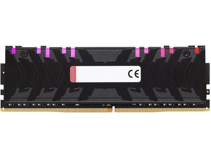 HyperX Predator RGB 16GB (2 x 8GB) 288-Pin DDR4 SDRAM DDR4 3200 (PC4 25600) Desktop Memory Model HX432C16PB3AK2/16