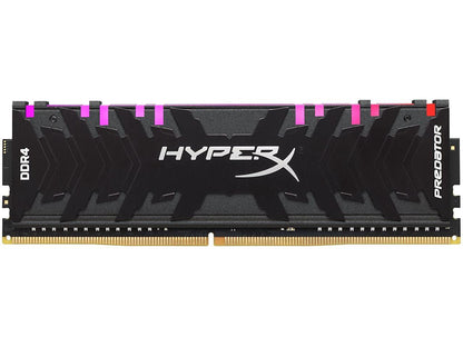 HyperX Predator RGB 16GB (2 x 8GB) 288-Pin DDR4 SDRAM DDR4 3200 (PC4 25600) Desktop Memory Model HX432C16PB3AK2/16