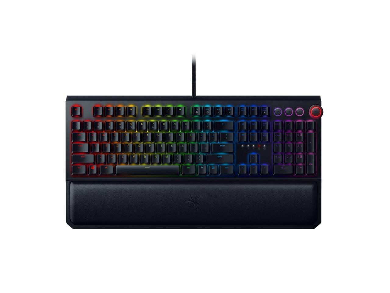 Razer BlackWidow Elite Mechanical Gaming Keyboard - Yellow Mechanical Switches