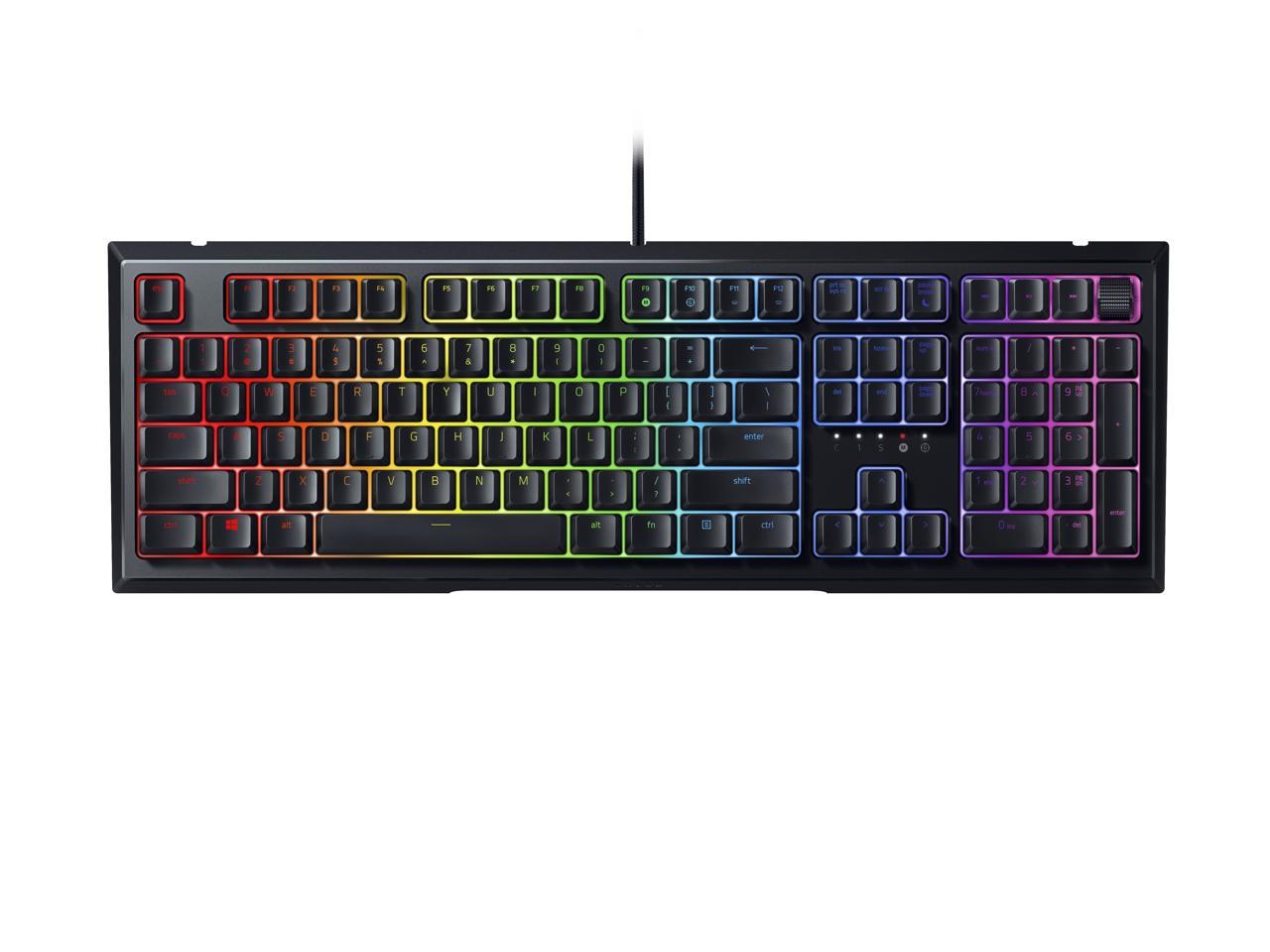 Razer Ornata V2 - Mecha-Membrane Gaming Keyboard - German Layout