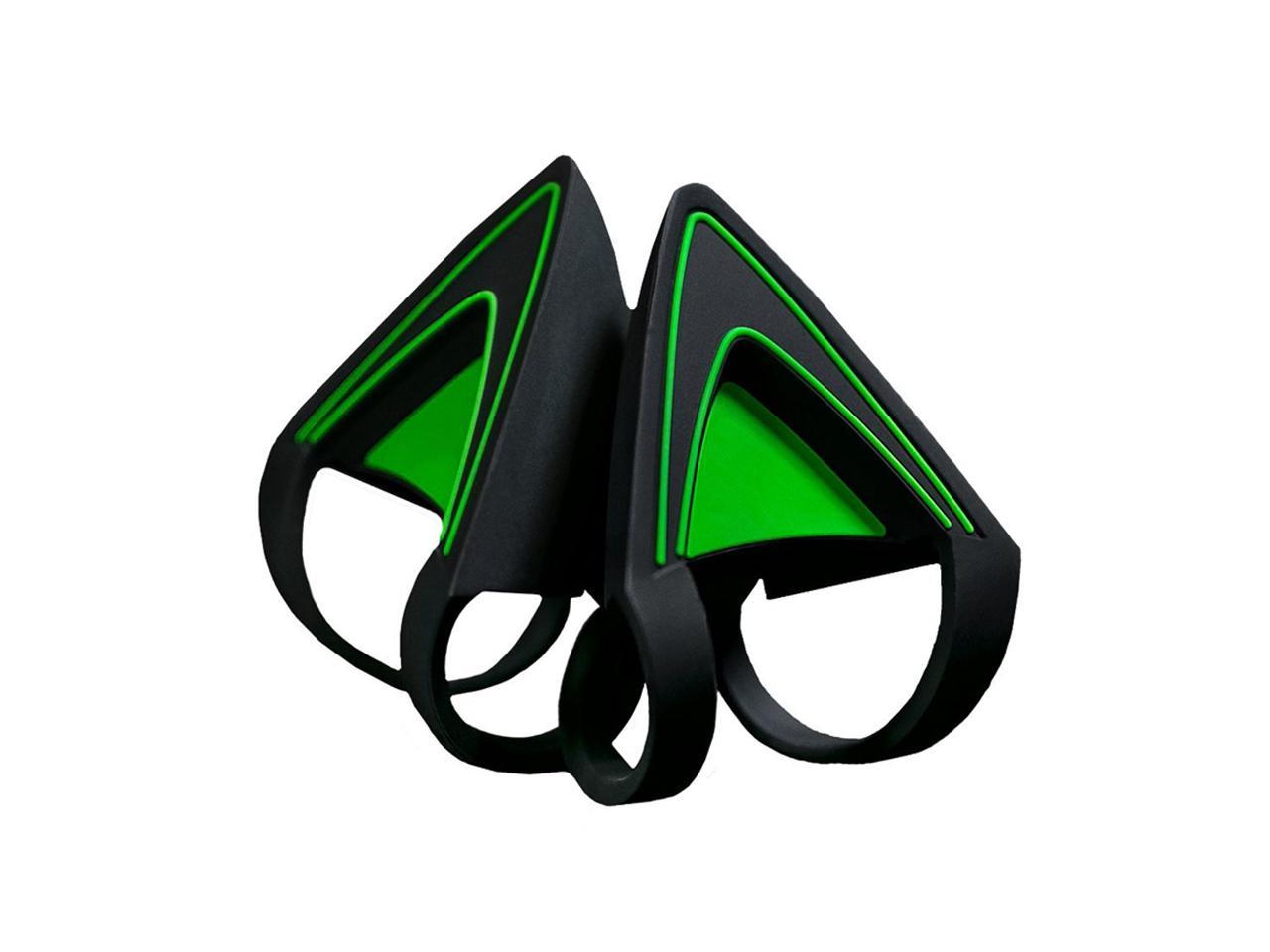 Kitty Ears for Razer Kraken - Water Resistant Construction - Green