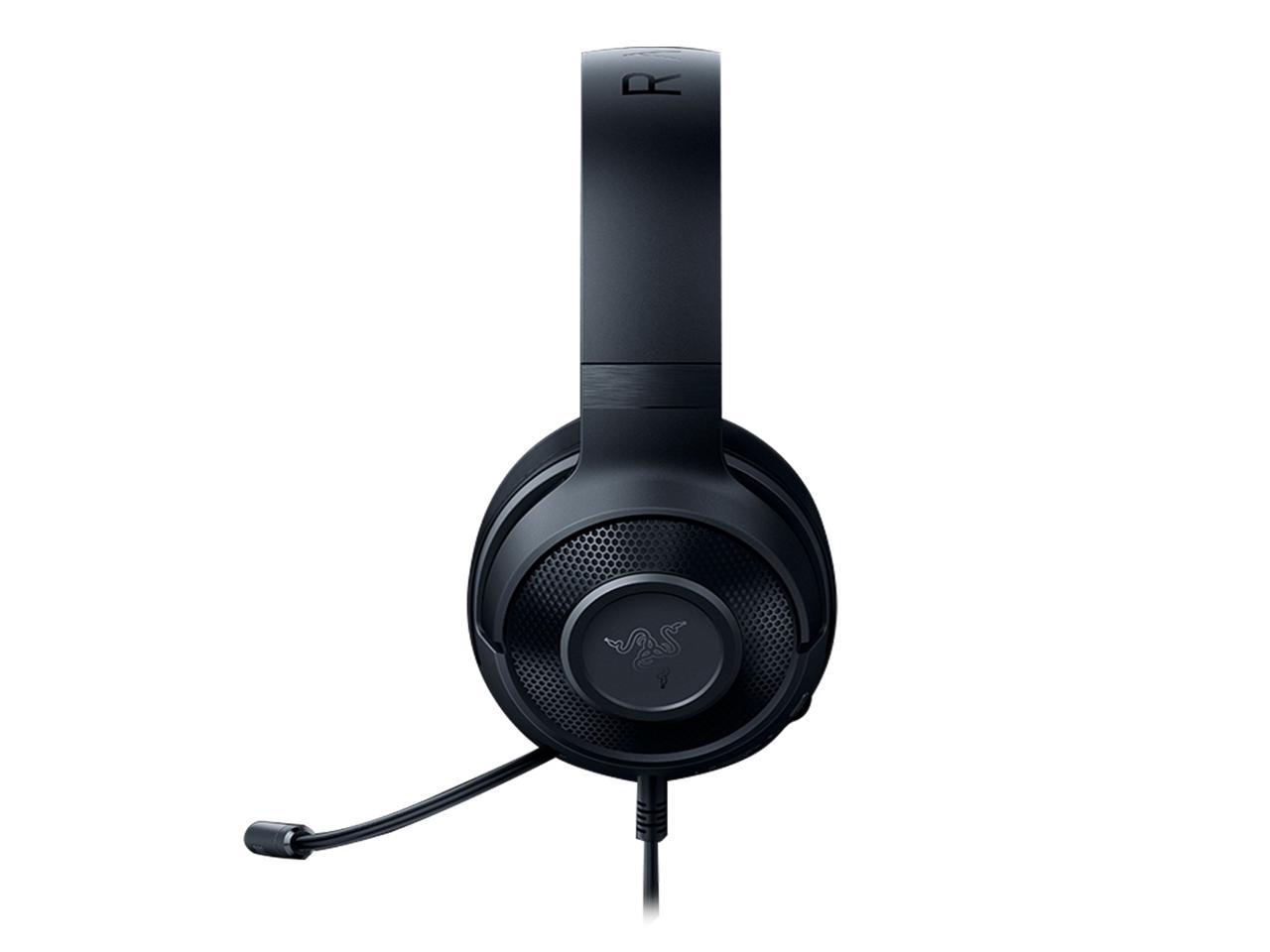 Razer Kraken X Gaming Headset - 7.1 Surround Sound - Ultra-light - Classic Black