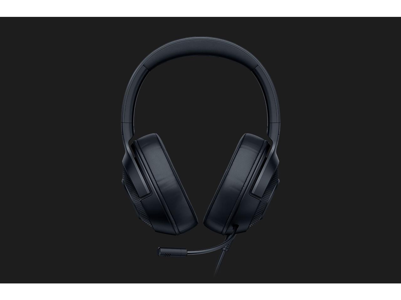 Razer Kraken X Gaming Headset - 7.1 Surround Sound - Ultra-light - Classic Black