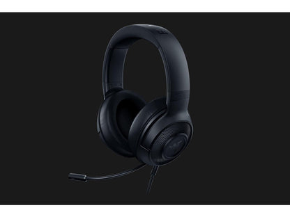 Razer Kraken X Gaming Headset - 7.1 Surround Sound - Ultra-light - Classic Black