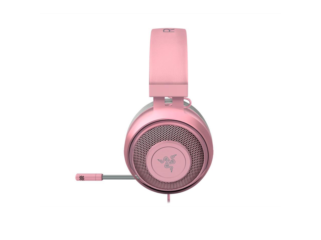 razer kraken gaming headset 2019: lightweight aluminum frame - retractable noise cancelling mic - for pc, xbox, ps4, nintendo s
