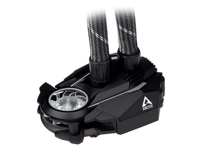 ARCTIC Liquid Freezer II 240 A-RGB - Multi-Compatible All-in-one CPU AIO Water Cooler with A-RGB, Compatible with Intel & AMD, efficient PWM-Controlled Pump, Fan Speed: 200-1800 RPM - Black