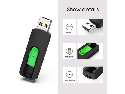 64 GB Flash Drive USB Flash Drive 64GB Thumb Drive USB 2.0 Memory Stick Zip Drive Backup Jump Drive Single 64GB 64G USB Drive for PC Laptop
