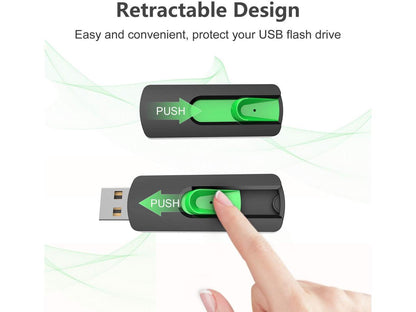 64 GB Flash Drive USB Flash Drive 64GB Thumb Drive USB 2.0 Memory Stick Zip Drive Backup Jump Drive Single 64GB 64G USB Drive for PC Laptop