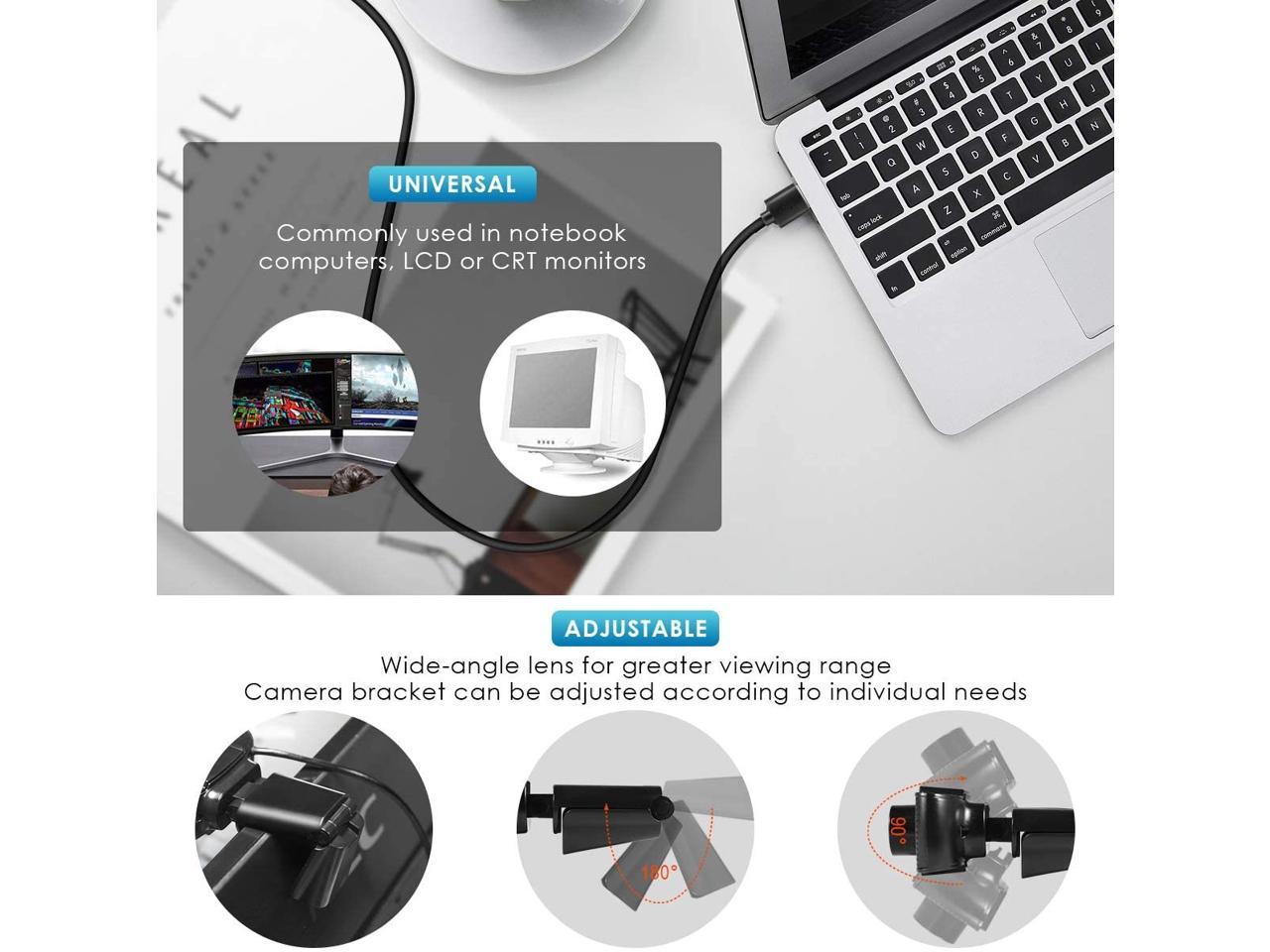 Hot sale 1080P HD Webcam with Dual Microphones, Live Streaming Widescreen Webcam with USB Plug and Play Web Camera for PC Laptop Desktop, Webcam for Video Recording, Calling, Gaming and Conferencing