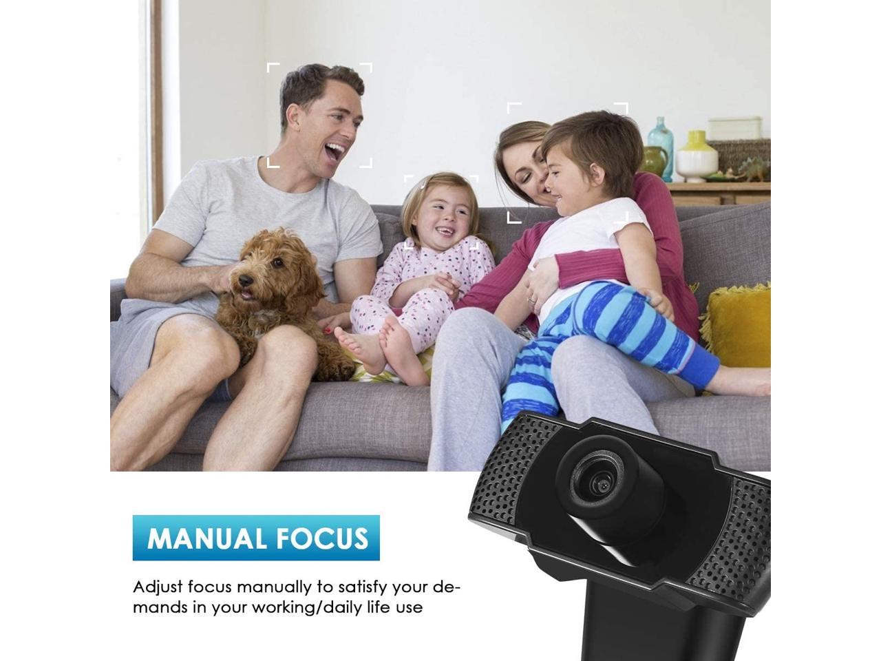 Hot sale 1080P HD Webcam with Dual Microphones, Live Streaming Widescreen Webcam with USB Plug and Play Web Camera for PC Laptop Desktop, Webcam for Video Recording, Calling, Gaming and Conferencing