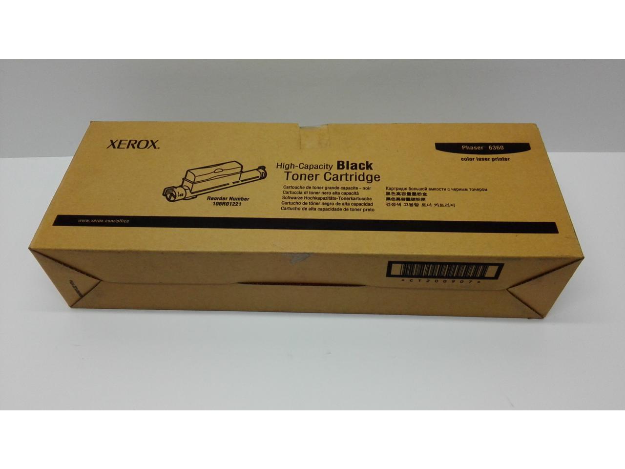 Xerox 106R01221 High Yield Toner Cartridge - Black