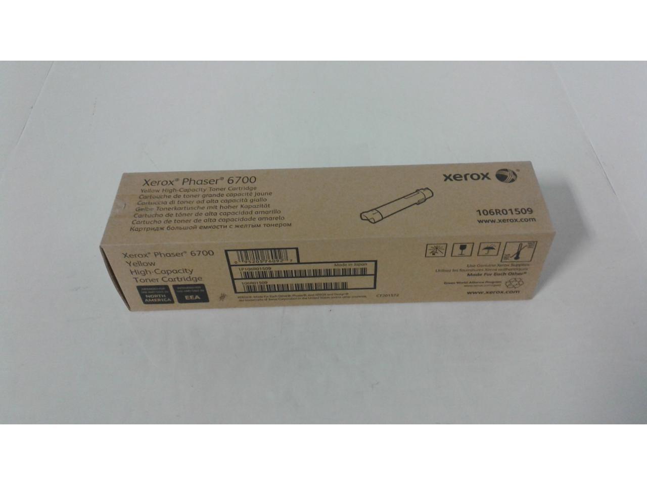 Xerox 106R01509 High Yield Toner Cartridge - Yellow