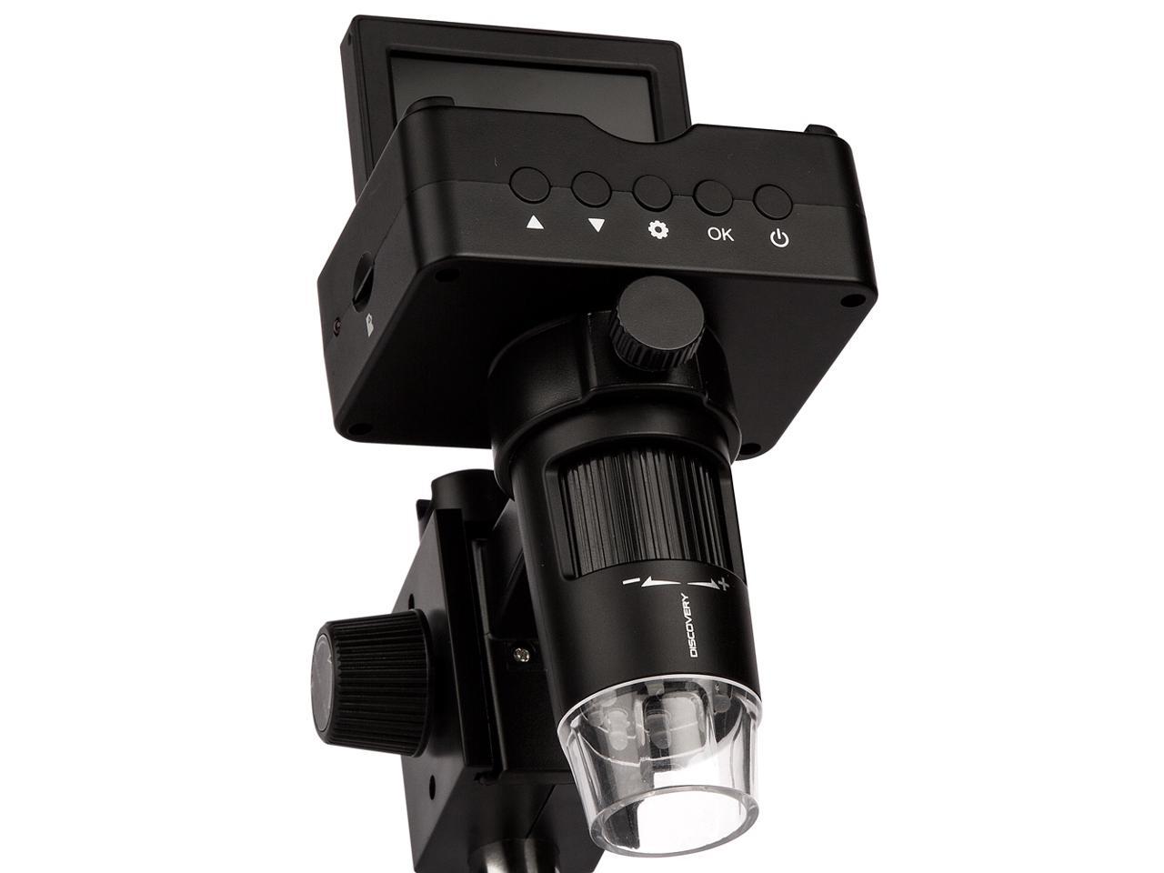 Veho Discovery DX-3 2-in1 USB Digital 12MP Portable microscope & telescope | x1600 Magnification | Photo/Video Capture | 2.4" LCD Screen | Rechargeable battery | HDMI | Micro SD card (VMS-008-DX3)