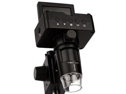 Veho Discovery DX-3 2-in1 USB Digital 12MP Portable microscope & telescope | x1600 Magnification | Photo/Video Capture | 2.4" LCD Screen | Rechargeable battery | HDMI | Micro SD card (VMS-008-DX3)