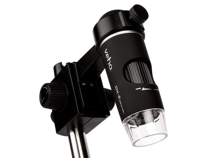 Veho Discovery DX-2 USB Digital Microscope | 5 Mega Pixels | x300 Magnification | Photo/Video Capture & Recording | Up to 2592 x 1944 Resolution | 8 LED's | Adjustable stand (VMS-007-DX2)
