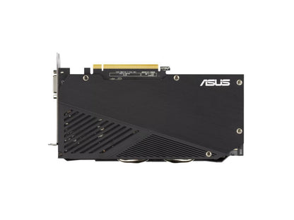 ASUS Dual GeForce RTX 2060 EVO OC Edition 12GB GDDR6 features two powerful Axial-tech fans for AAA gaming performance and ray tracing Graphics Card (DUAL-RTX2060-O12G-EVO)