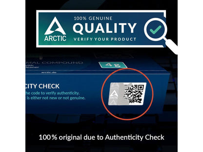 ARCTIC MX-6 (4 g, incl. 6 MX Cleaner) Ultimate Performance Thermal Paste for CPU